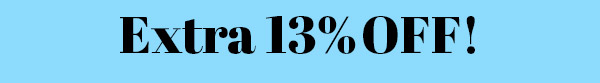 Extra 13% OFF!